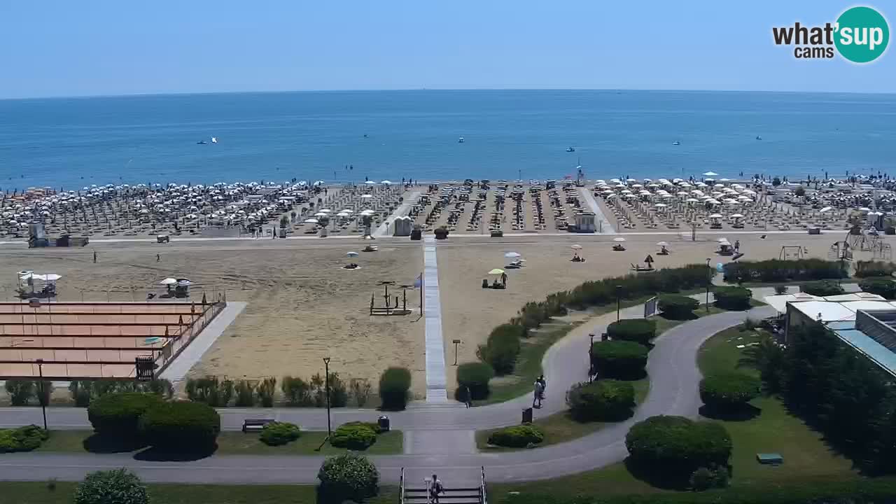 Der Strand von Bibione Webcam – Italien