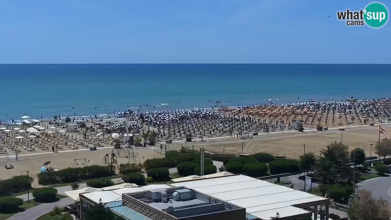 Der Strand von Bibione Webcam – Italien