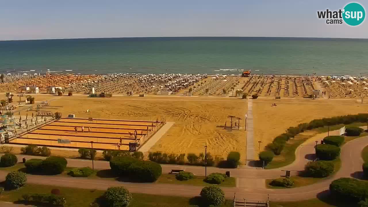 Plaža Bibione Spletna kamera – Italija