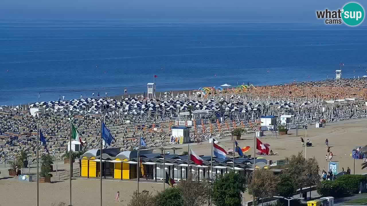 La camera en vivo de la playa de Bibione – Italia
