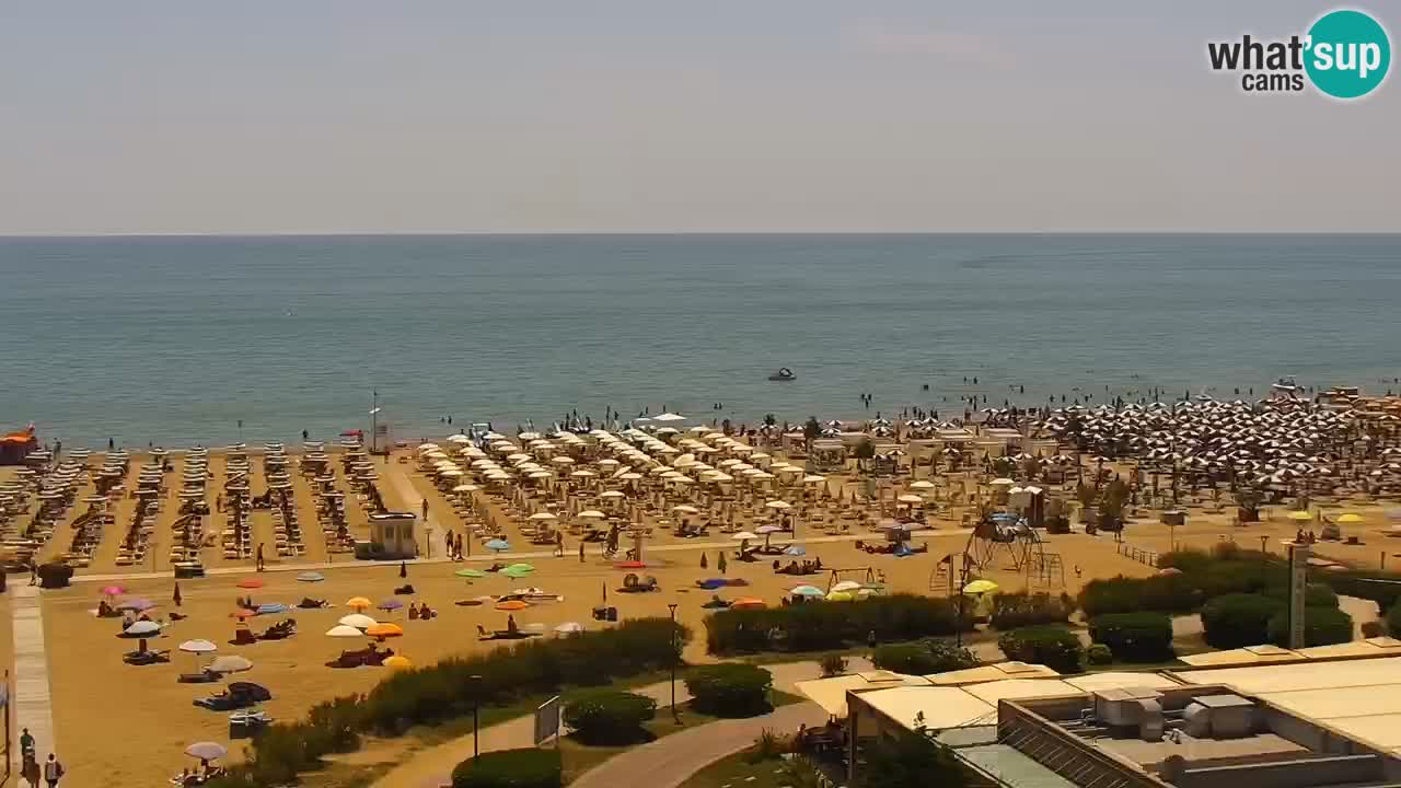 Webcam La plage de Bibione – Italie