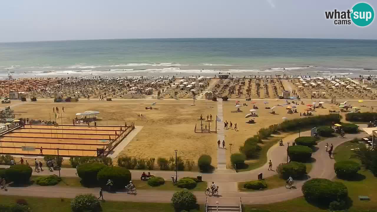 Webcam La plage de Bibione – Italie