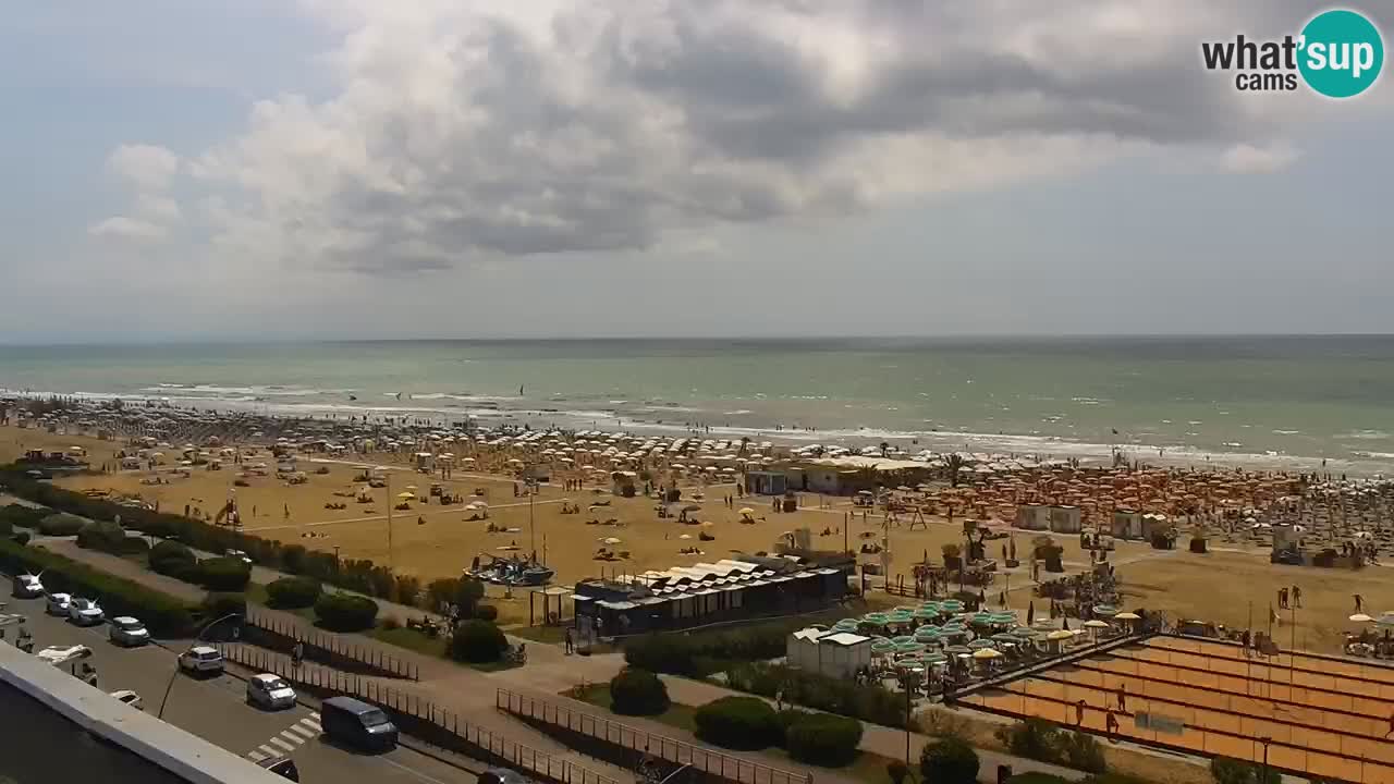 Webcam La plage de Bibione – Italie