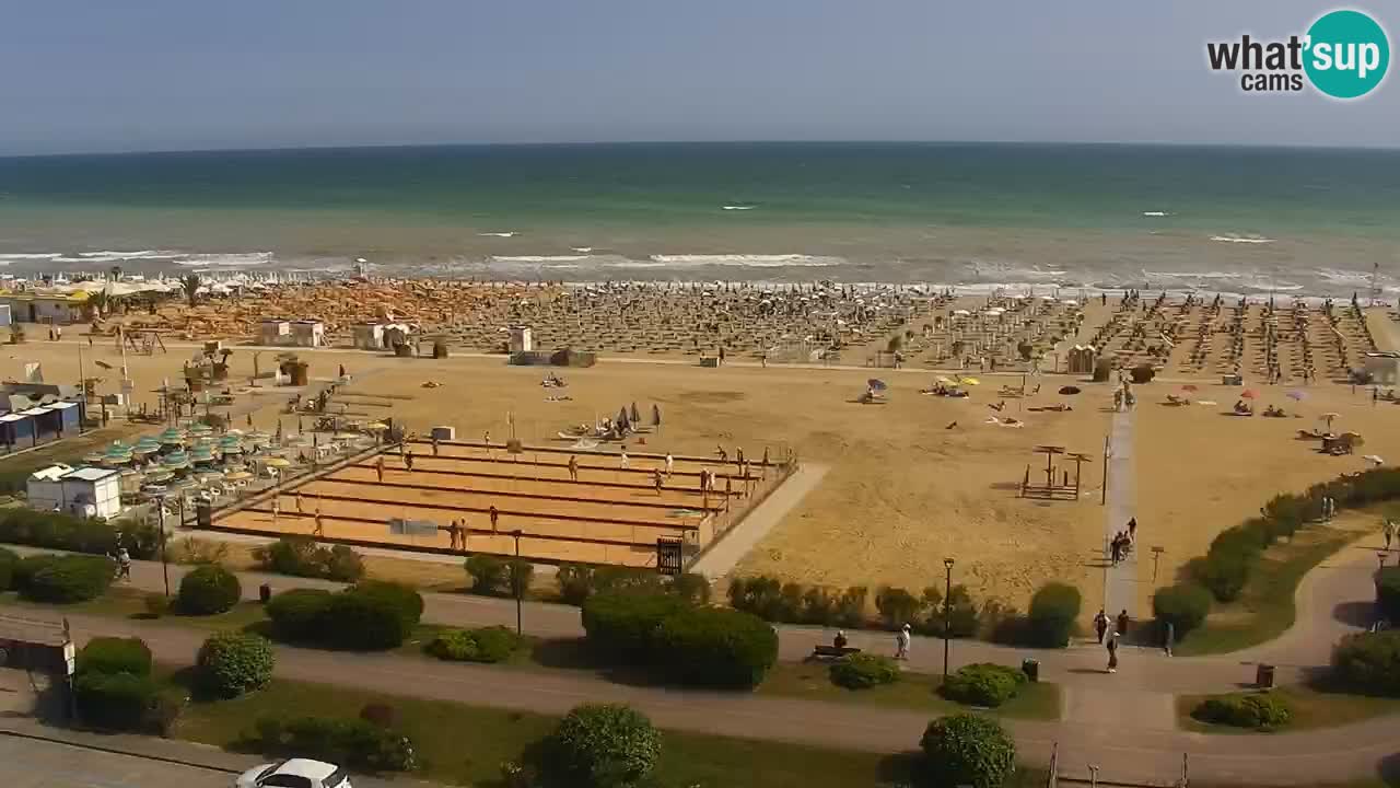 Webcam La plage de Bibione – Italie