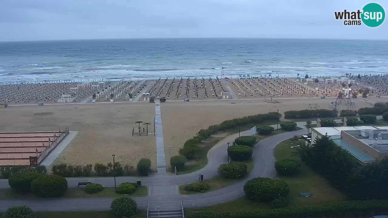 Plaža Bibione Spletna kamera – Italija