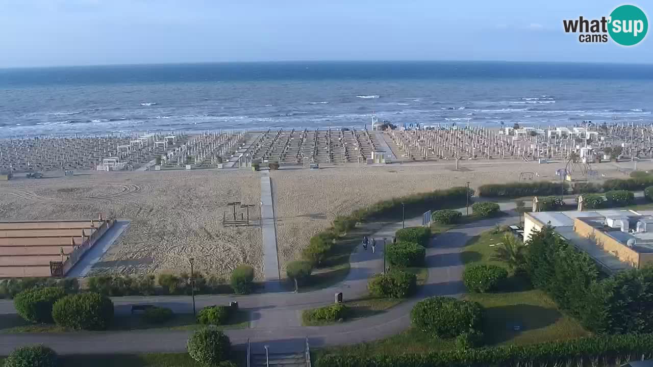 Der Strand von Bibione Webcam – Italien