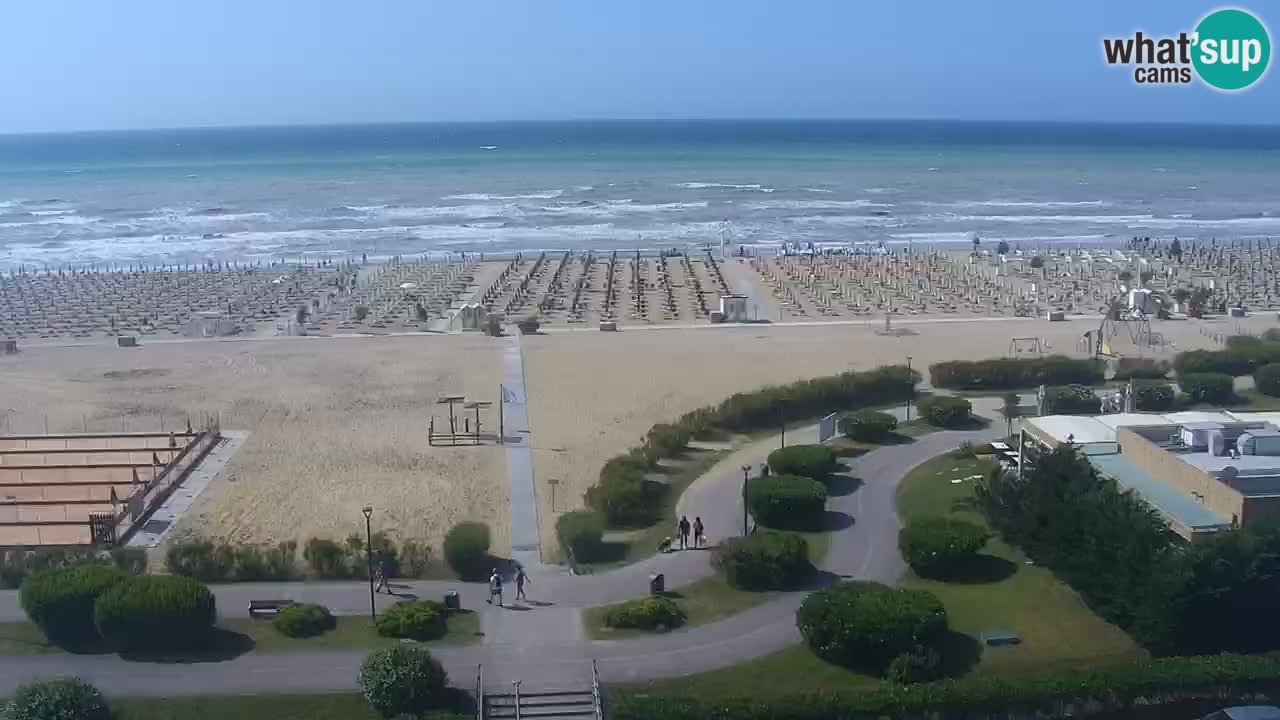 Webcam La plage de Bibione – Italie