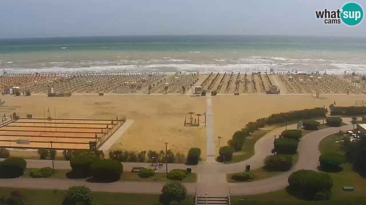 Webcam La plage de Bibione – Italie