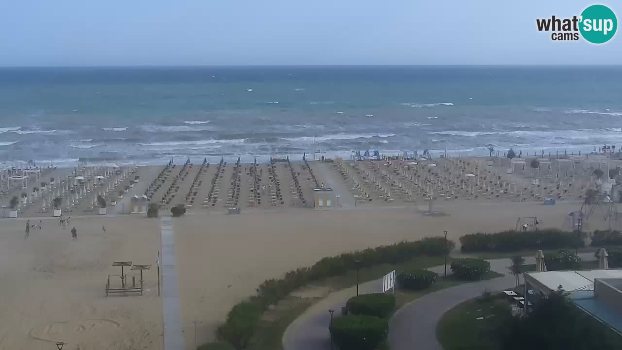 Plaža Bibione Spletna kamera – Italija