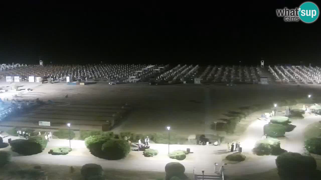 La camera en vivo de la playa de Bibione – Italia