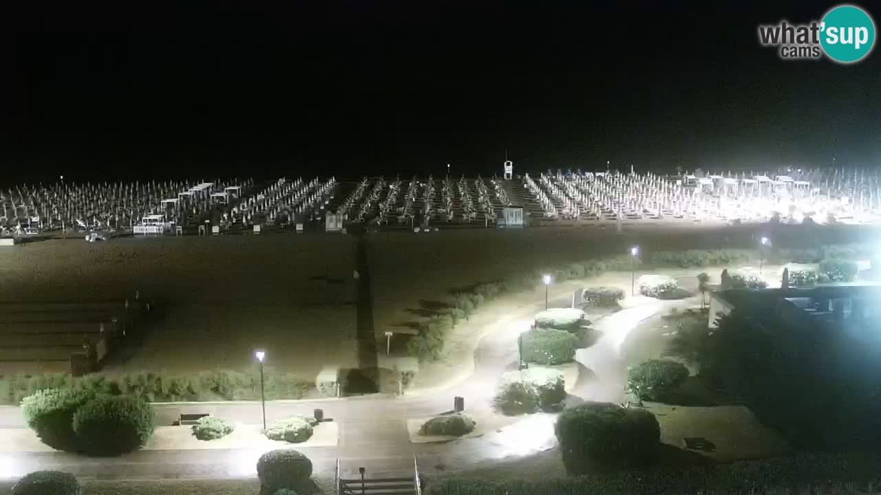 La camera en vivo de la playa de Bibione – Italia