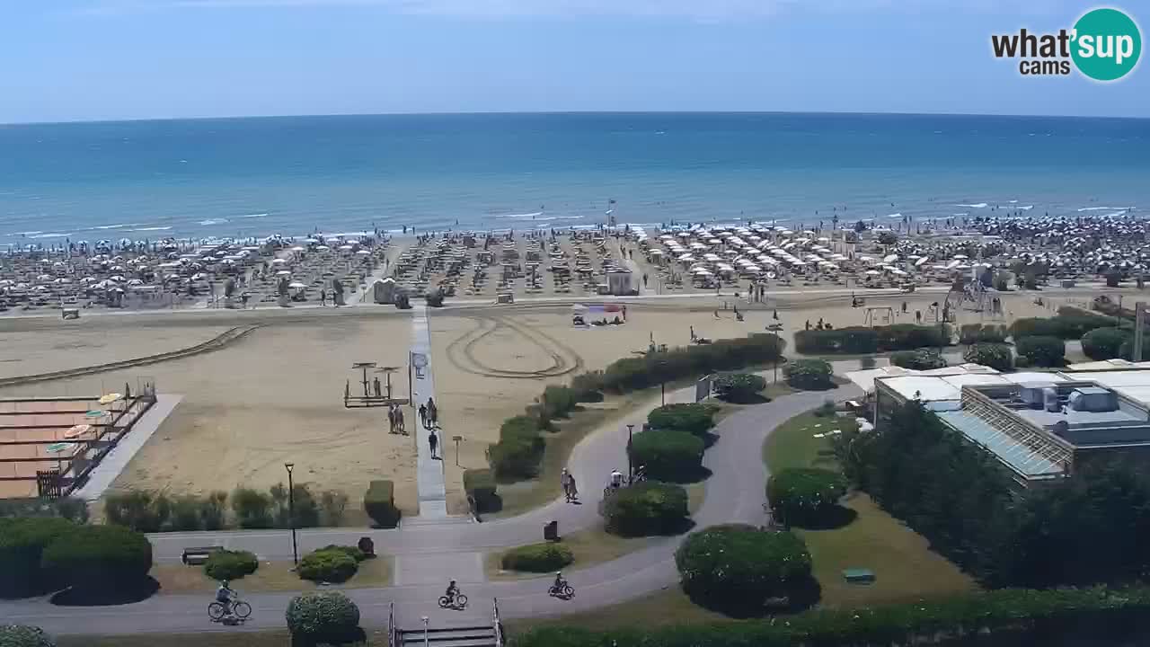 Der Strand von Bibione Webcam – Italien