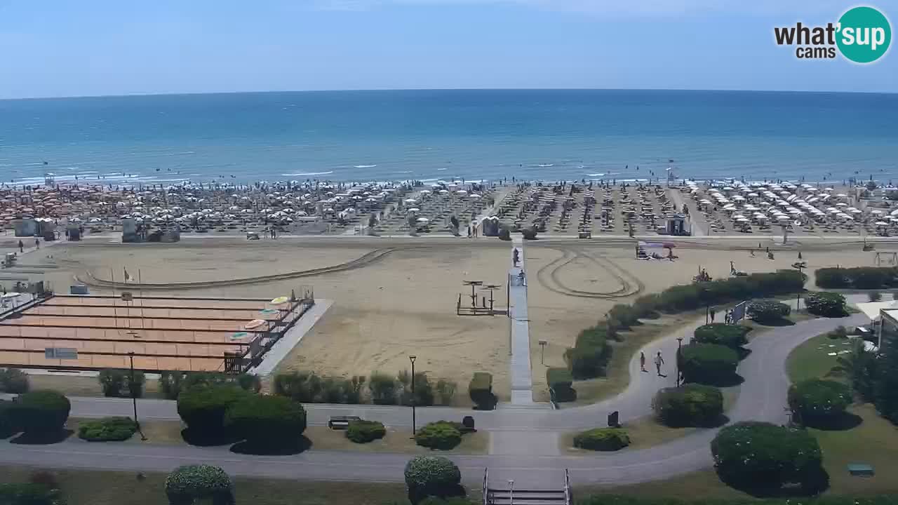 Webcam La plage de Bibione – Italie