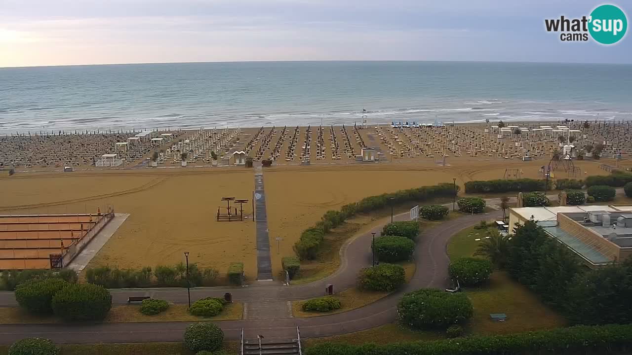 Plaža Bibione Spletna kamera – Italija