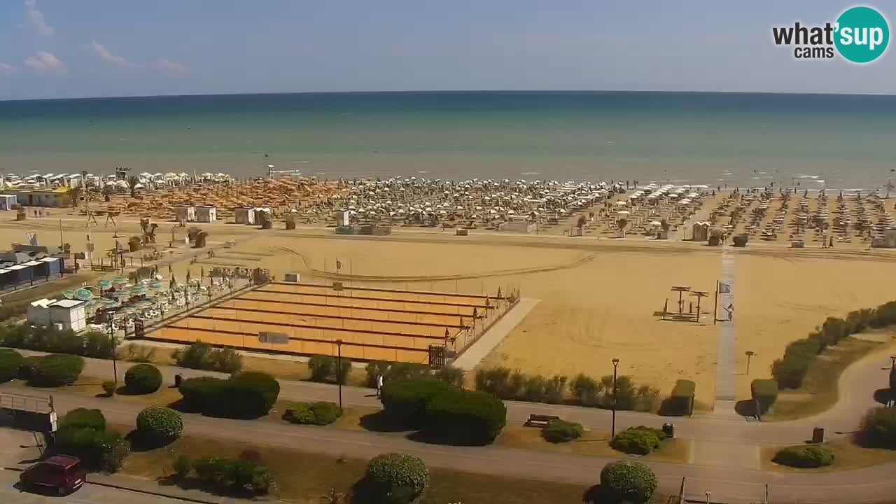 Plaža Bibione Spletna kamera – Italija