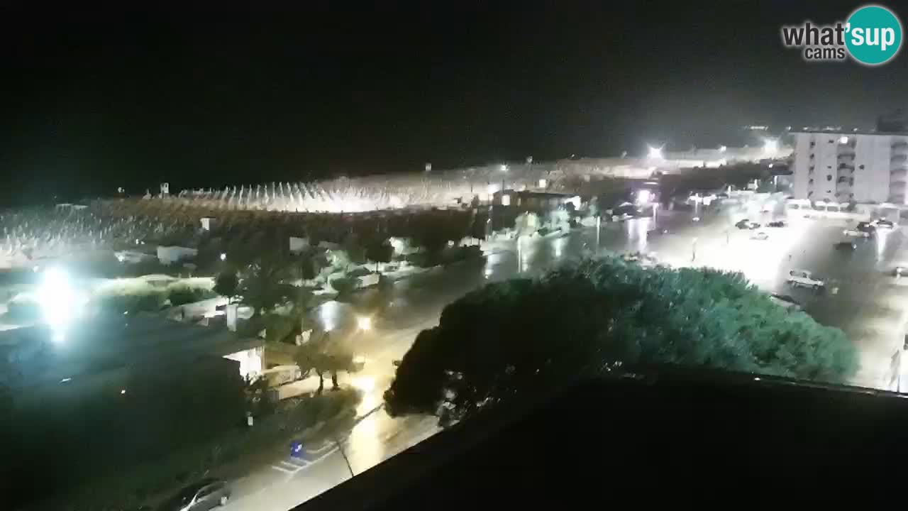 Plaža Bibione Spletna kamera – Italija