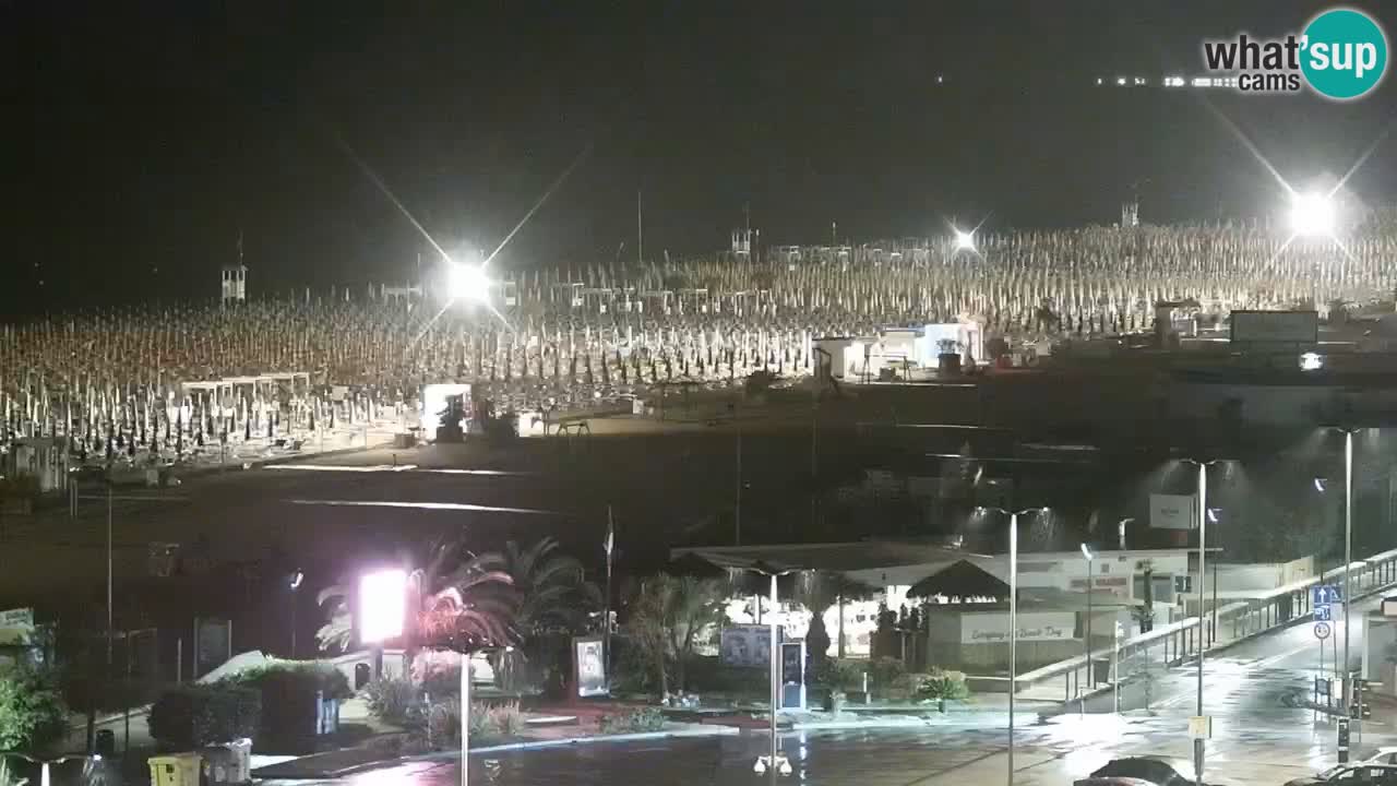 La camera en vivo de la playa de Bibione – Italia