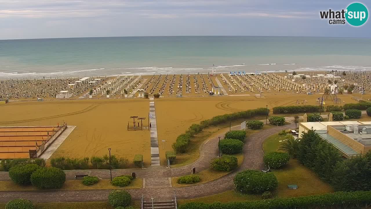 Webcam La plage de Bibione – Italie
