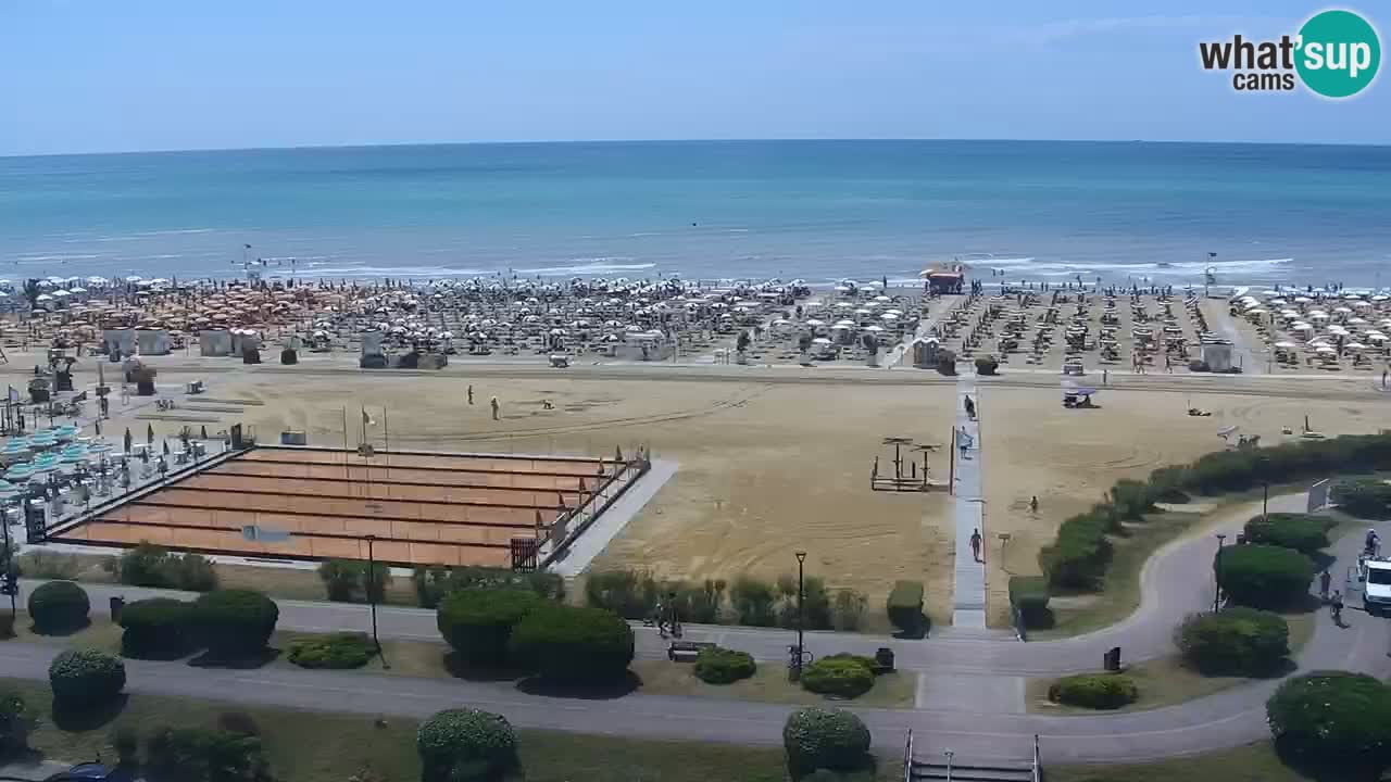 Der Strand von Bibione Webcam – Italien