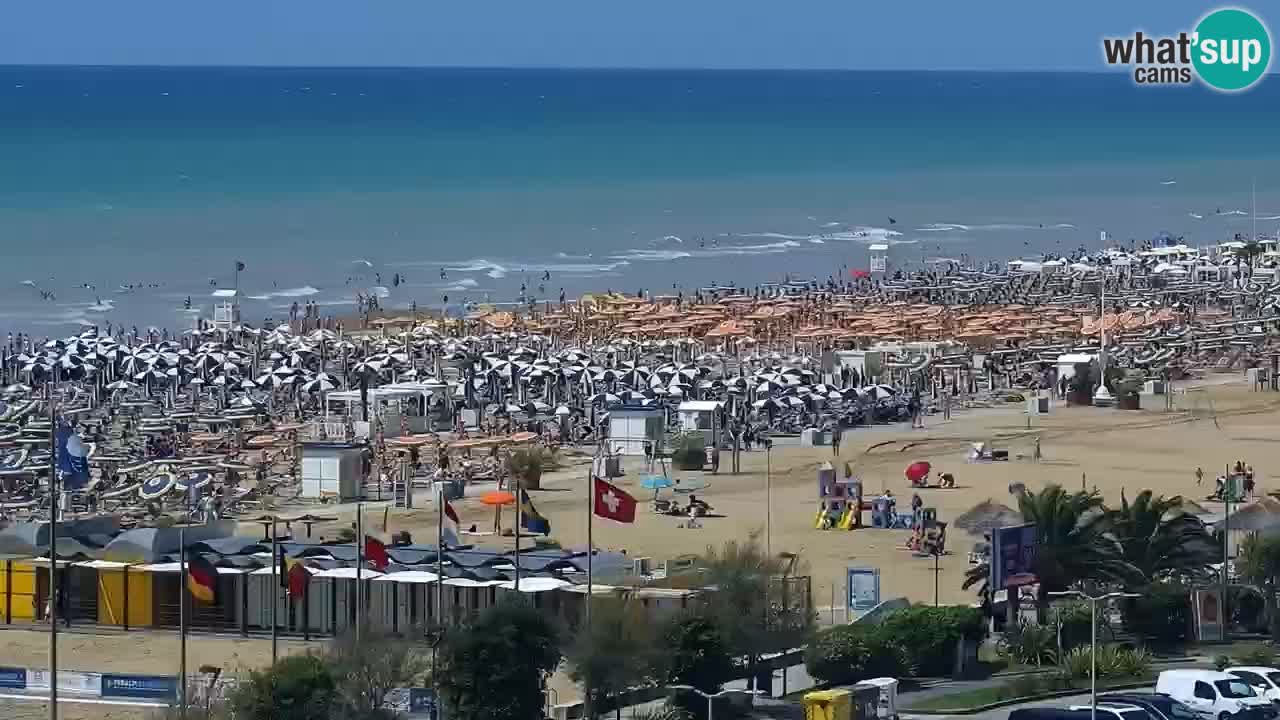 La camera en vivo de la playa de Bibione – Italia