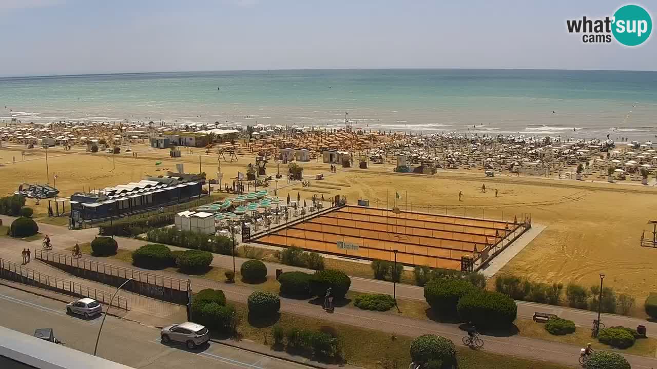 Der Strand von Bibione Webcam – Italien