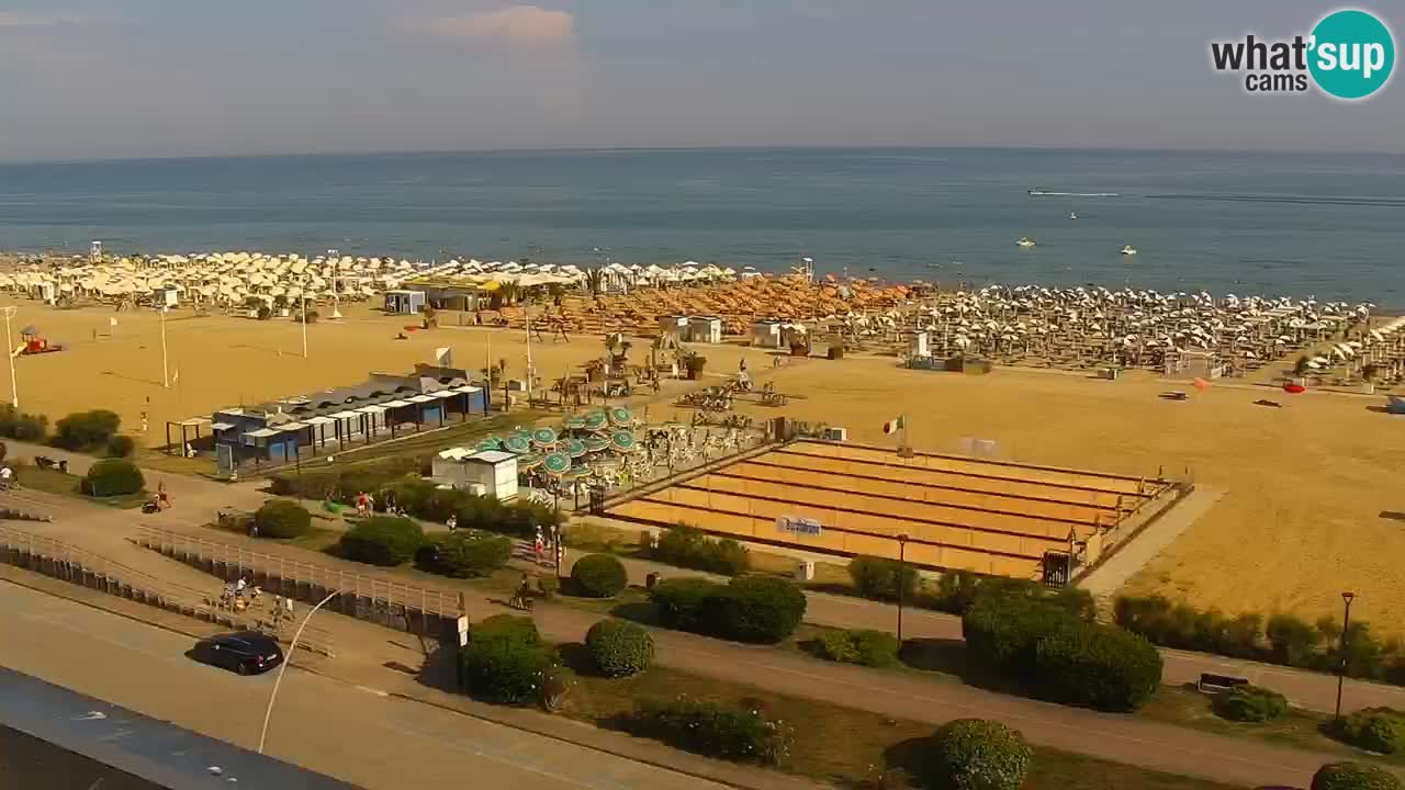 Webcam La plage de Bibione – Italie