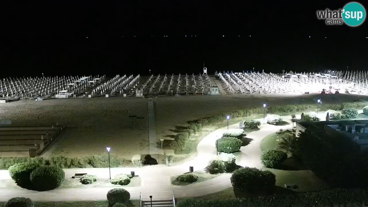Plaža Bibione Spletna kamera – Italija