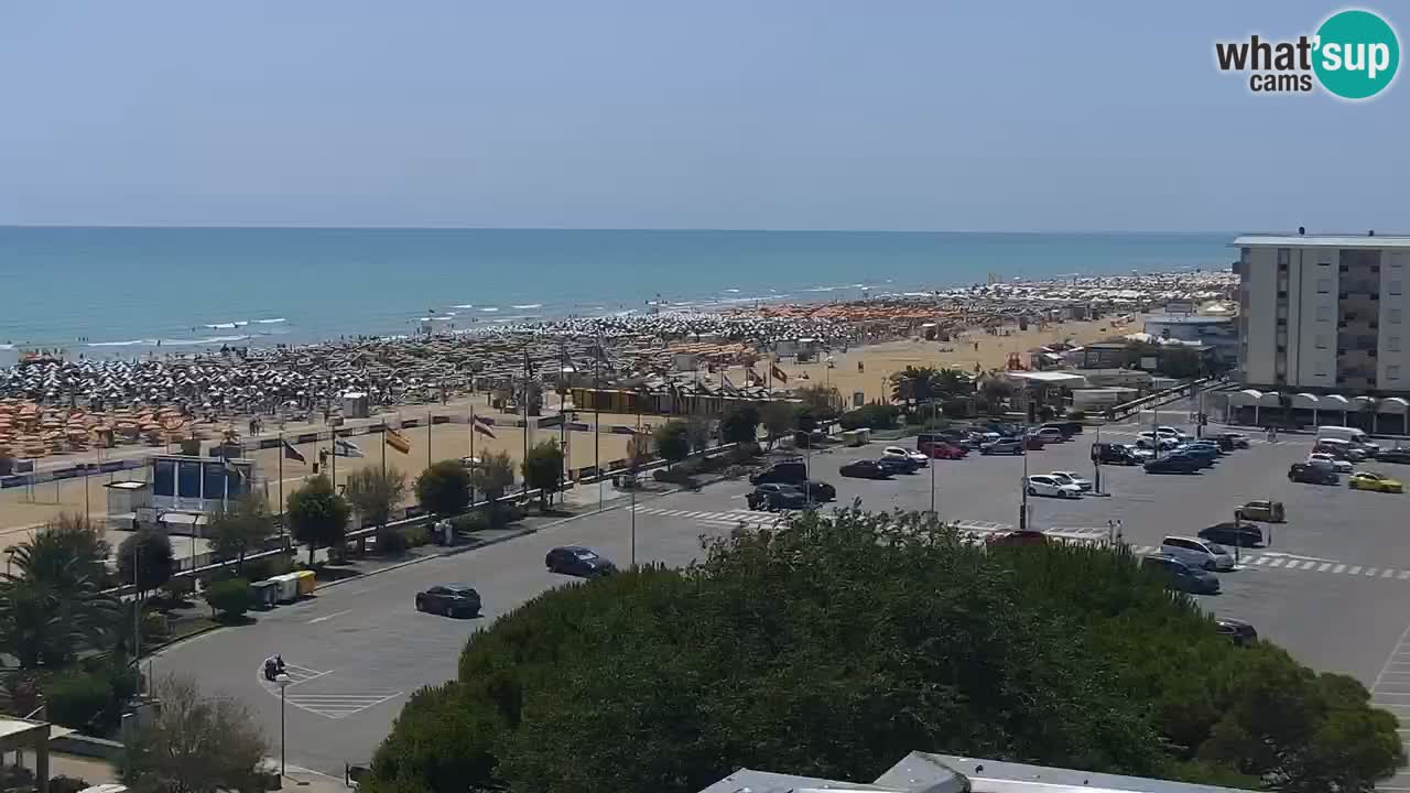 La camera en vivo de la playa de Bibione – Italia