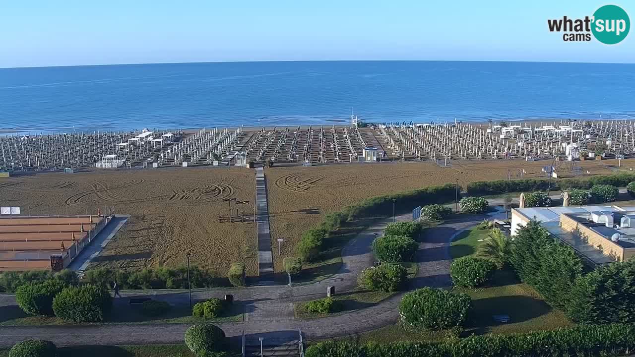 Der Strand von Bibione Webcam – Italien