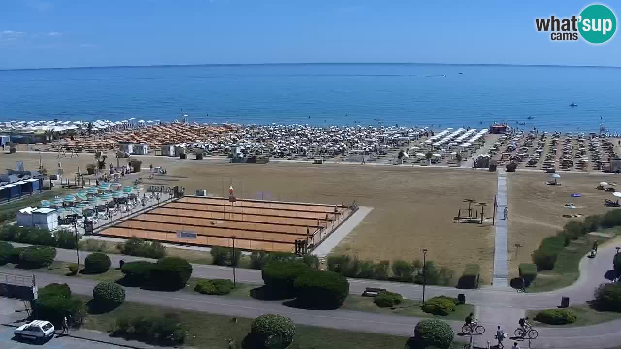 Der Strand von Bibione Webcam – Italien