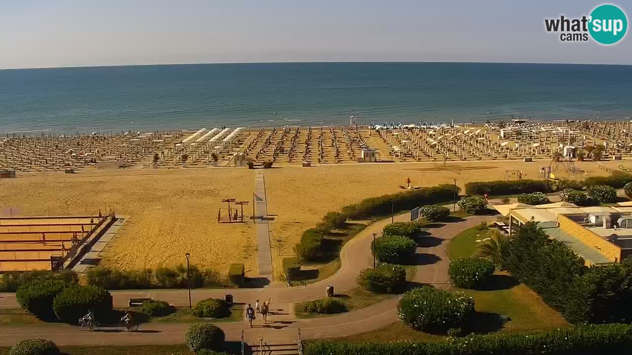 Plaža Bibione Spletna kamera – Italija