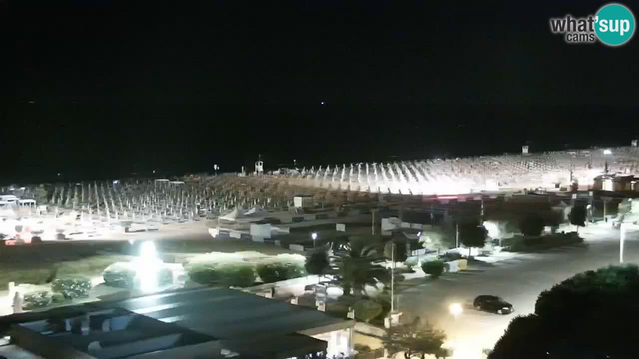 La camera en vivo de la playa de Bibione – Italia