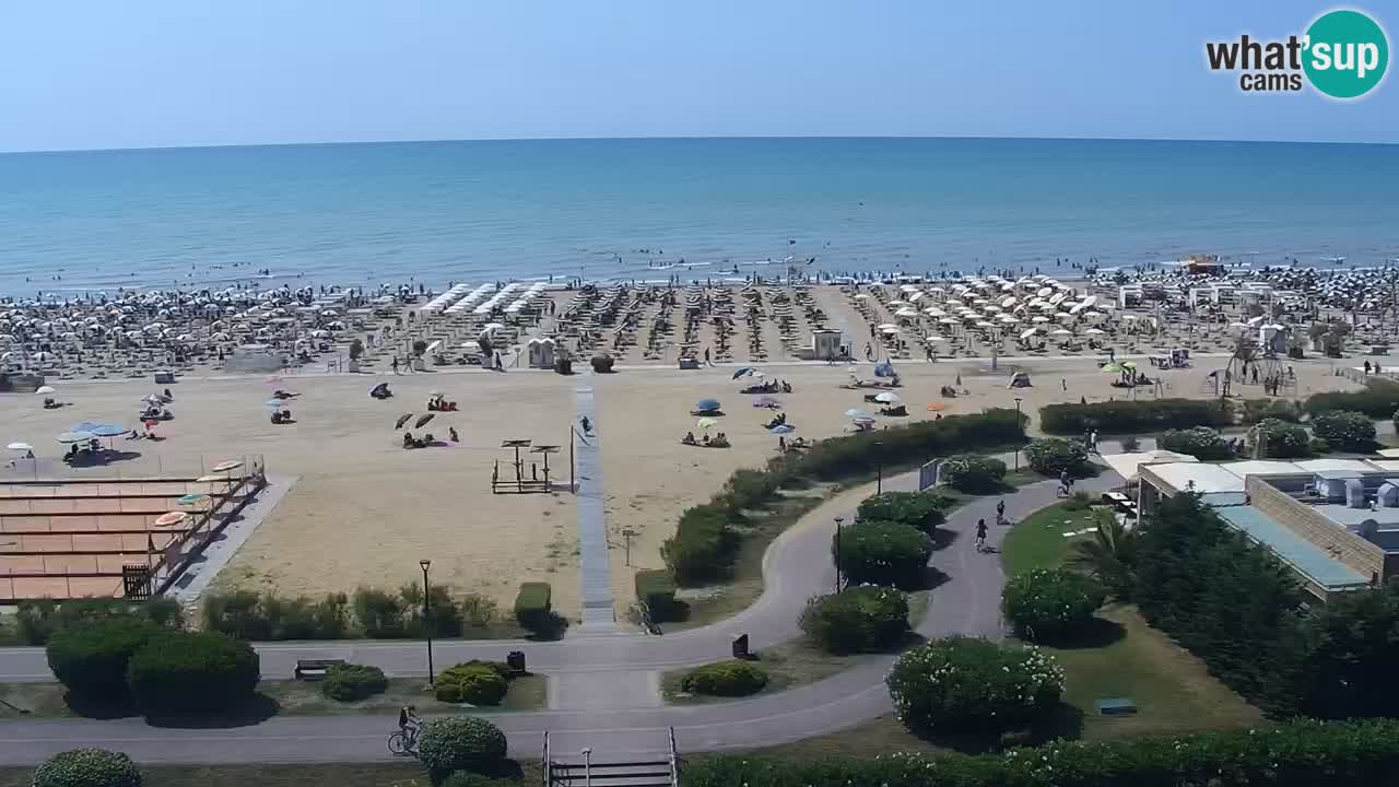 Plaža Bibione Spletna kamera – Italija