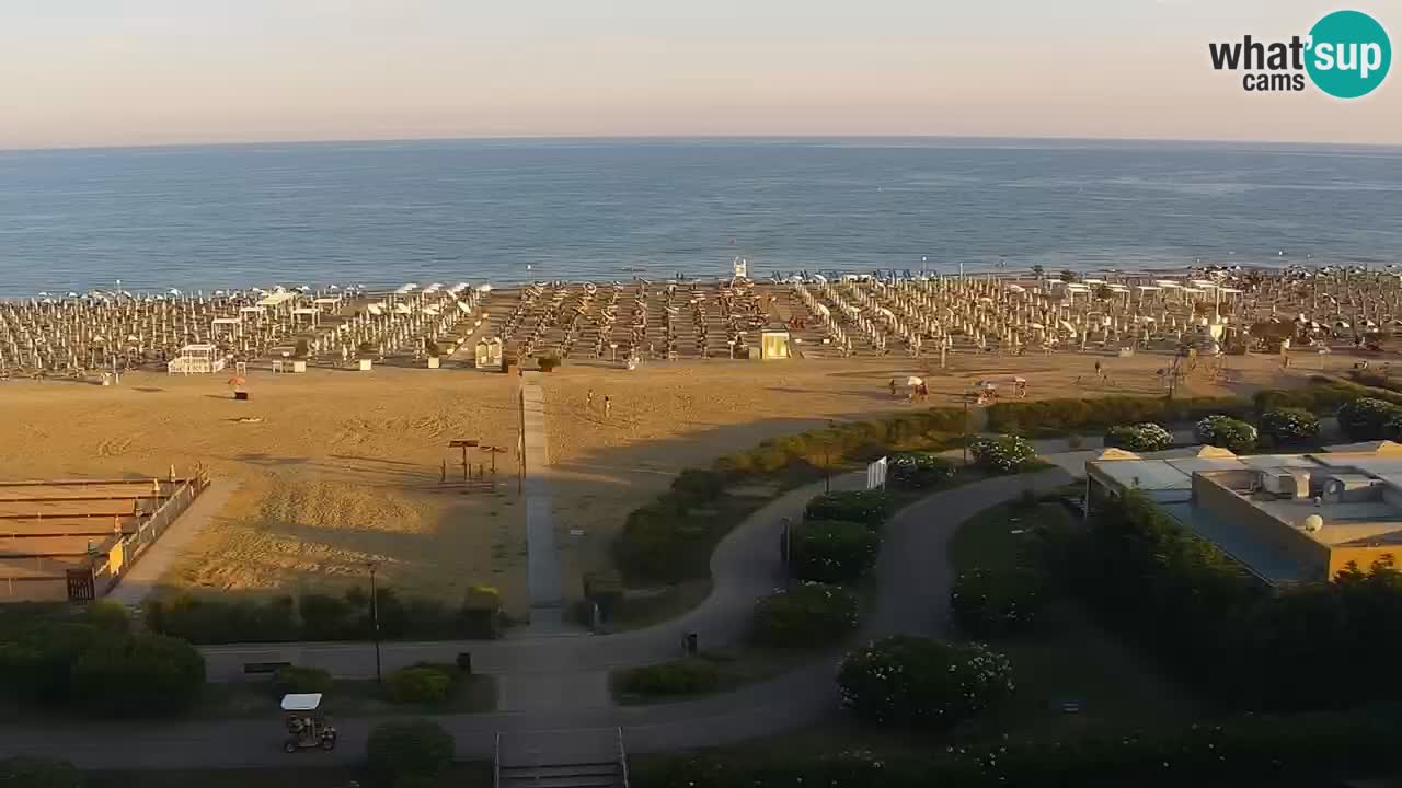 La camera en vivo de la playa de Bibione – Italia