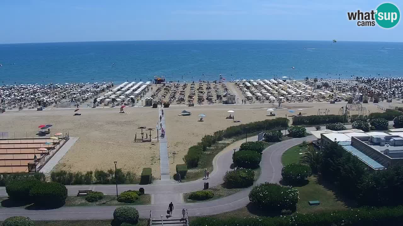 Webcam La plage de Bibione – Italie