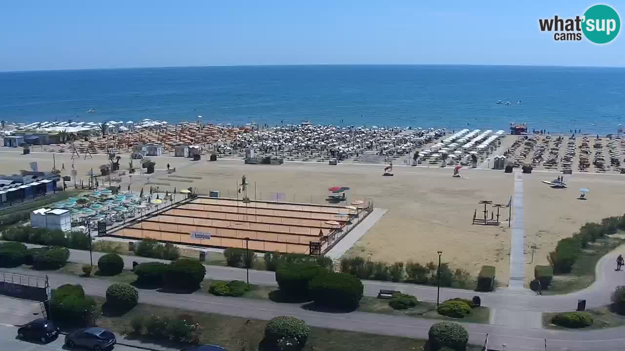 Webcam La plage de Bibione – Italie
