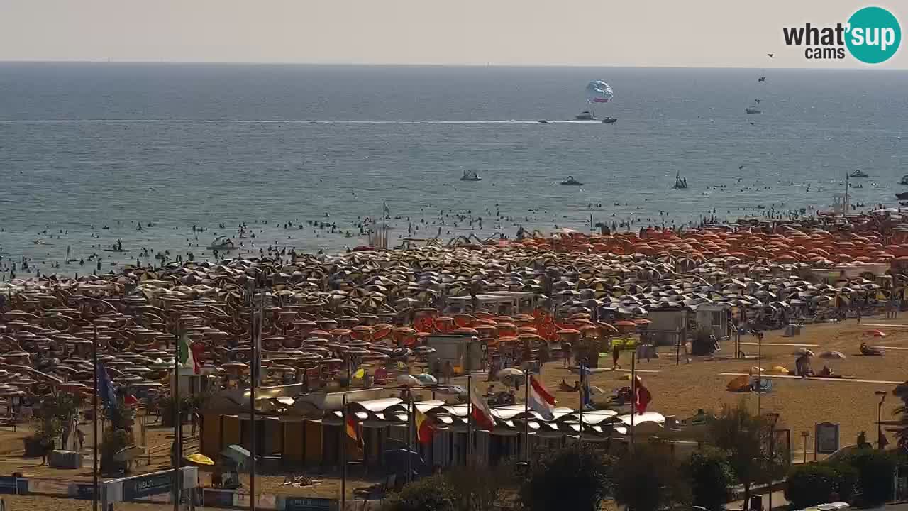 Webcam La plage de Bibione – Italie