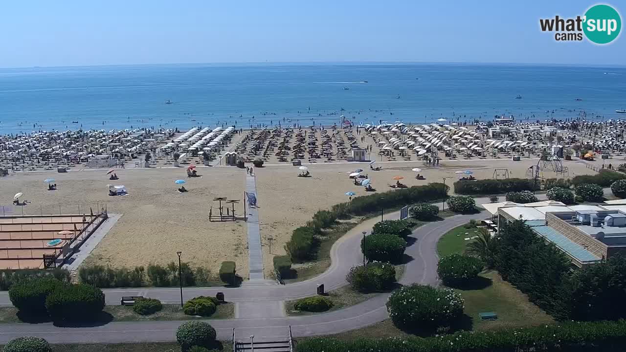 Plaža Bibione Spletna kamera – Italija