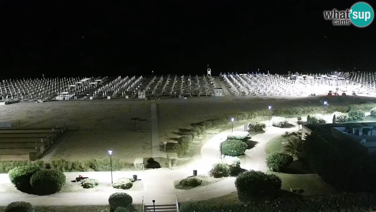 Plaža Bibione Spletna kamera – Italija