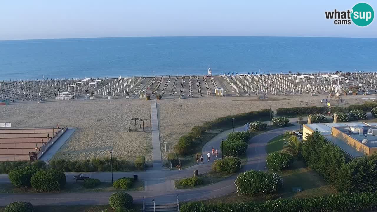 Der Strand von Bibione Webcam – Italien