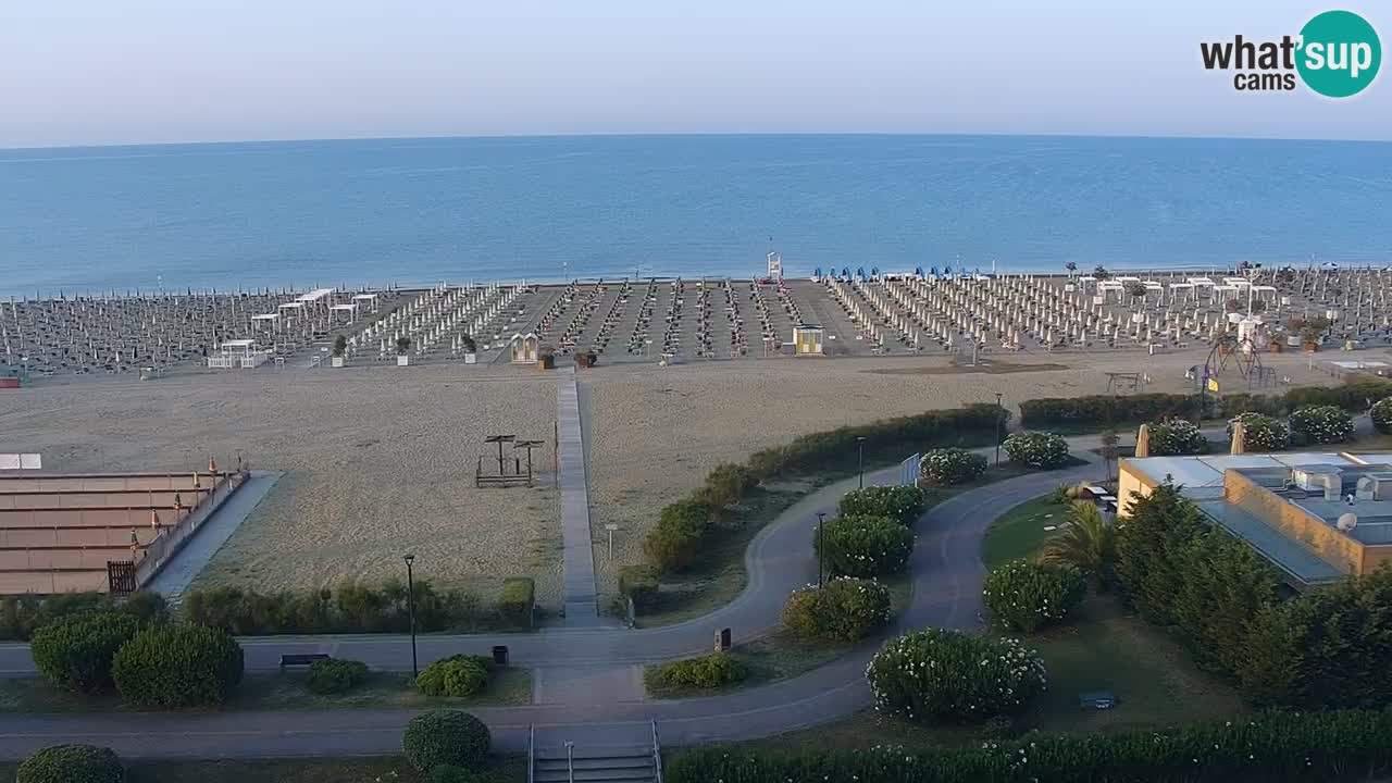 Der Strand von Bibione Webcam – Italien