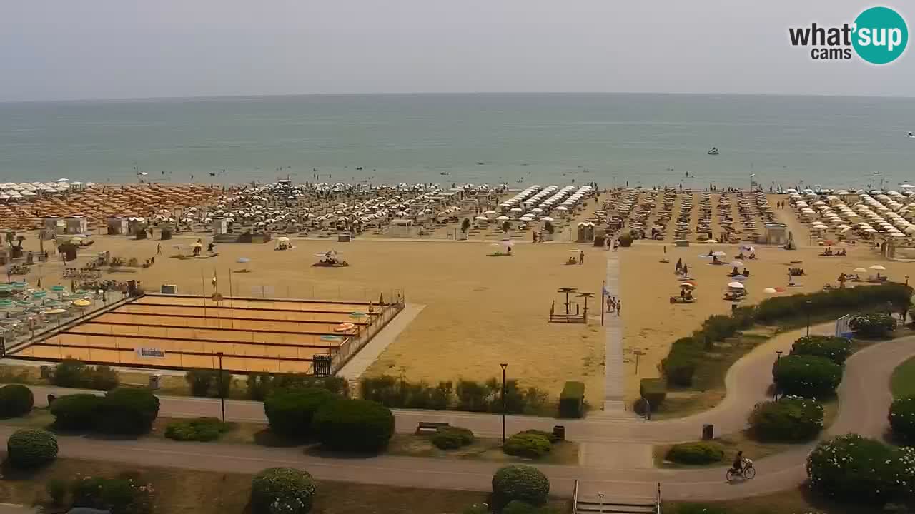 Webcam La plage de Bibione – Italie