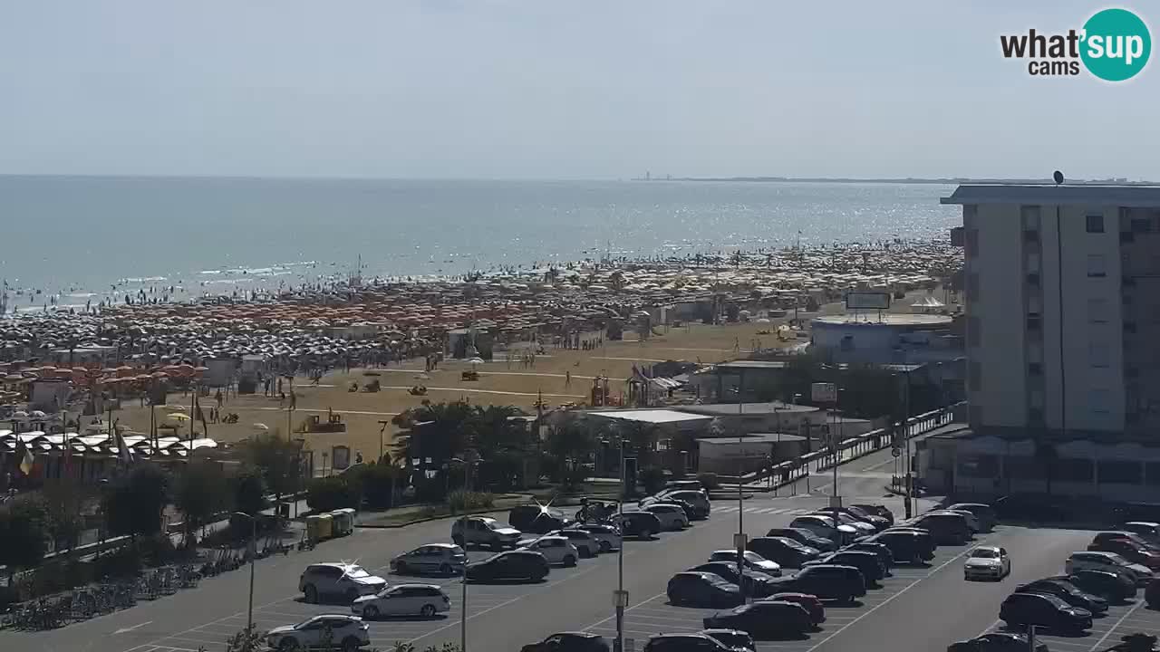 La camera en vivo de la playa de Bibione – Italia