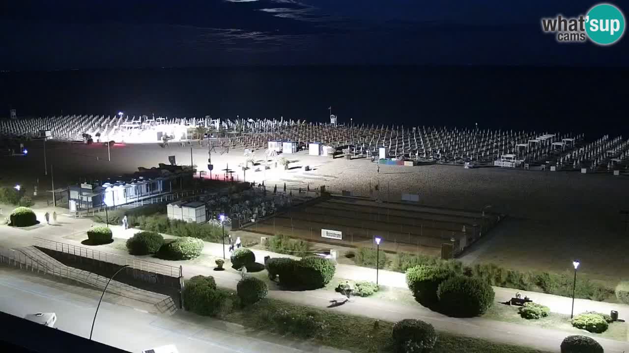Plaža Bibione Spletna kamera – Italija