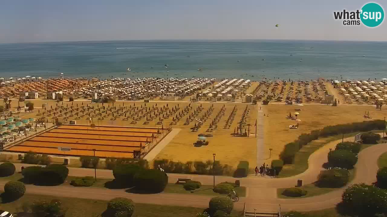 Webcam La plage de Bibione – Italie