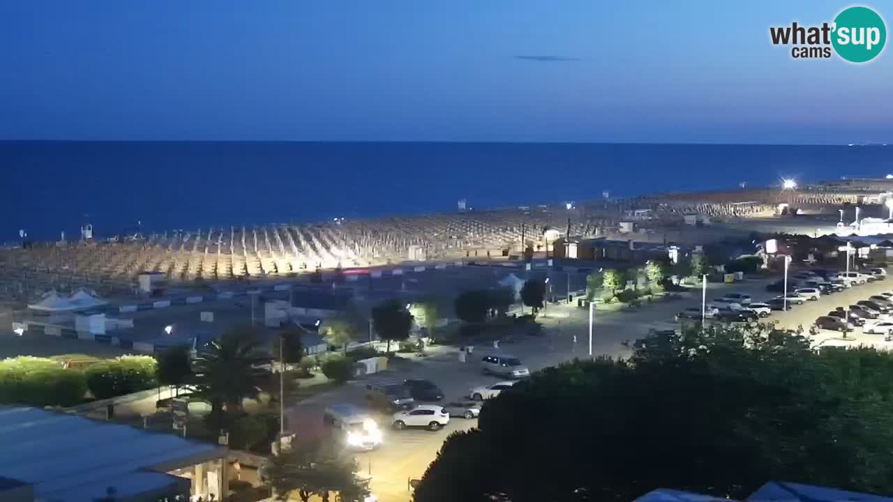 La camera en vivo de la playa de Bibione – Italia