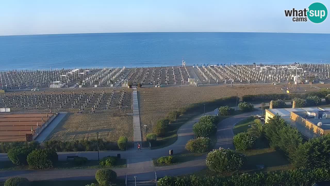 Plaža Bibione Spletna kamera – Italija