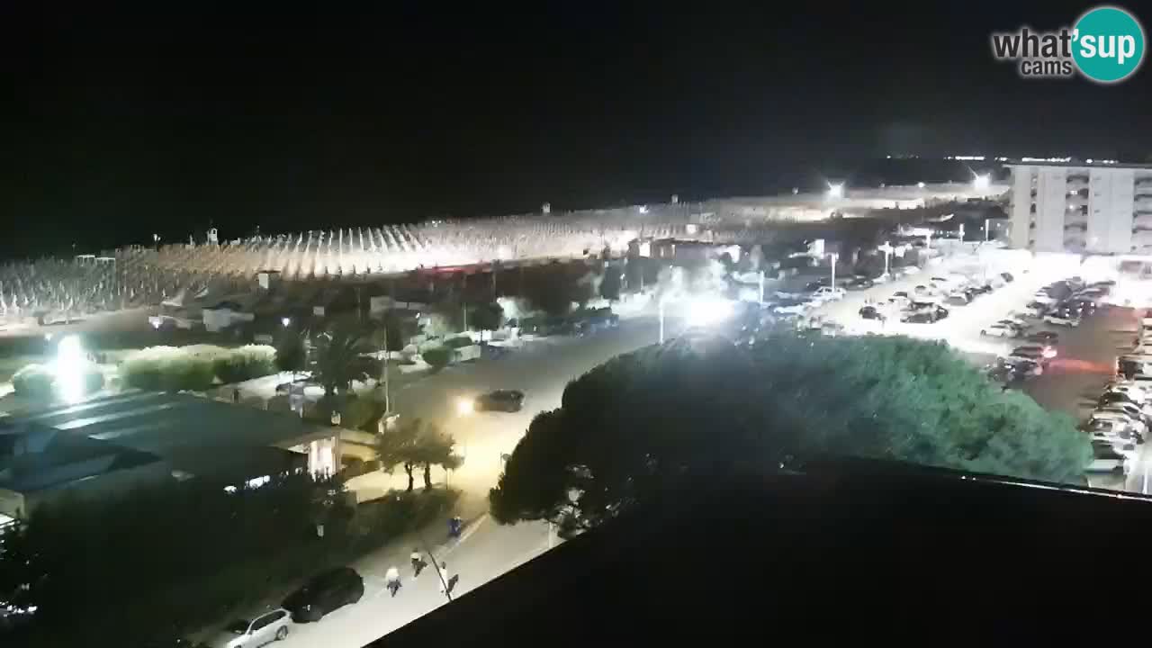 Plaža Bibione Spletna kamera – Italija
