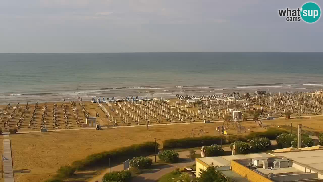 Plaža Bibione Spletna kamera – Italija