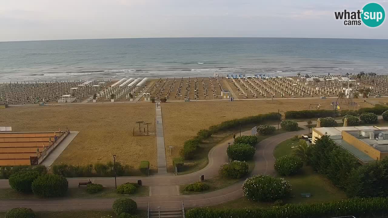 Webcam La plage de Bibione – Italie